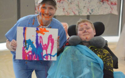 Kids Celebrate Child Life Month By Painting Their Doctors