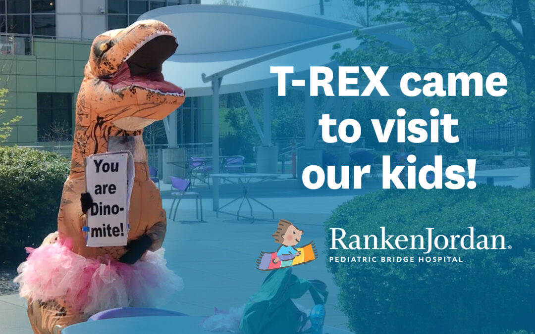 T-Rex Visits Ranken Jordan