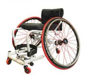 Adapted wheelchair